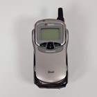Samsung Sch-3500 Silver Vintage Flip Cell Phone  sprint 
