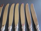 Wallace Grande Baroque  Sterling Flatware 12 True Dinner Knives-9 3 4 excl