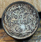 1911 Barber Dime Nice Original Bu   Neat Antique Patina Chrc