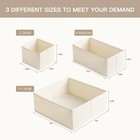 Drawer Organizer Clothes Set 10 Pack Dresser Storage Dividers For Baby Underwear