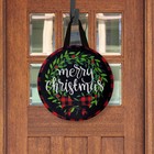 Briarwood Lane Christmas Wreath Burlap Door Hanger