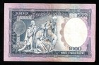          Portugal 1961  p166 1000 Escudos Queen  Filipa Lancaster   Mbc   Rare    