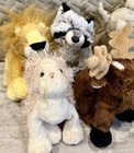 Ganz Webkinz Lot Of 9 Animals Plush No Codes