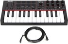 Akai Professional Mpk Mini Iv Midi Keyboard Controller - Black