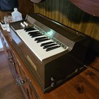 Magnus Electric 6 Chord Organ Model 300 Usa Brown Vintage Tested 60s Table Top