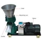4mm Animal Feed Pellet Mill Machine Farm Fodder Maker 200kg h Three Roller 220v