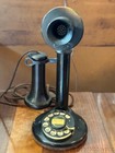 Original Antique Western Electric Dial Phone Candlestick Telephone Circa 1920