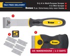 17002 2-piece Multi-purpose And Mini Razor Scraper Set