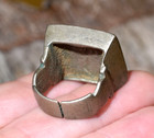Antique African Tuareg Heavy Ethnic Metal Tribal Ring Niger  Africa - Ring 5 1 2