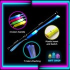 Fiber Optic Light Wands Glow Sticks 3 Models Soccer Match Party Supplies