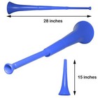 Windy City Novelties Collapsible Stadium Horn - 28  - Blue