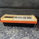 Vintage 1972 Rare General Electric Keyboard Piano N3900a Brown And Orange Organ