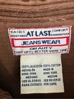 Vintage 90s y2k At Last Brown Ribbed Corduroy Shirt Jacket  shacket  Sz M