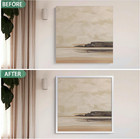 196 8  X 1 5  Shiny Silver Molding   Wall Trim  Flexible Peel And Stick Decorati