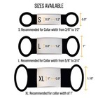 Dog Id Tags Personalized Engraved Slide On No Noise Name Collar Tag For Pets Cat