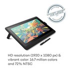 Wacom - Cintiq 16 Creative Pen Display Drawing Tablet   Black   Dtk1660k0a