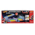 Hot Wheels Mario Kart Rainbow Road Race Track Set   Lights   Sounds   Brand New