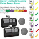 2p 893lm For Chamberlain Liftmaster Craftsman Garage Door Opener 3 Button Usa