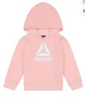 Reebok Toddler Boys girls Fleece Hoodie Hooded Sweatshirt Red 3t Nwt