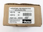 Parker 208550   208554 Refrigeration Solenoid Coil 120vac Coil Green   Red Light
