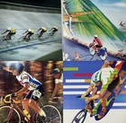 Vintage Bicycle Poster Lot - Near Mint Condition - 9 Posters