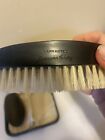 Antique Real Ebony Travelers Valet Clothes Brush France Suit Two Box  free Ship 