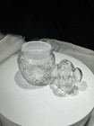 Princess House Fantasia Clear Crystal 4  Spice Jar W  Plastic Insert Large Holes