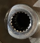 Vintage 1960   s 6 Spoke 19 Splines Hub Boat marine Stainless Steel Steering Wheel