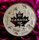 2017 Canada  3 Heart Of Our Nation 150th Anniversary 1 4 Oz  9999 Silver Coin Bu