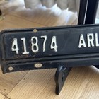 Vintage  Arlington  Va License Plate 1958  41874