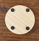 New Set Of 5 Old Antique Wood Vintage Tube Radio Dial Coasters - Zenith Crosley 