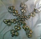 Silver Bells Christmas Decor Wall Door Hanger 12 Inch