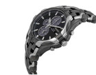Seiko Essentials Solar Chronograph Black Dial Silver grey Men s Watch Ssc139