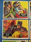Lot Of 13 - 1966 Batman  black Bat  Topps Trading Cards   Excellent  