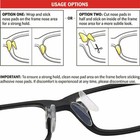4 Pair Anti-slip Stick On Nose Pads Eyeglass Sunglasses Repair For Glasses
