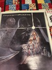 Star Wars Original One Sheet Movie Poster 1977 Style A   Never Folded 