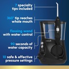 Waterpik Aquarius Water Flosser 10 Settings 90s Water Capacity Wp-662cd Genuine