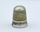 Antique 1909 Story Journal Sterling Silver Thimble Chester England  773