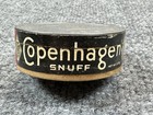 Vintage Copenhagen Snuff Tin Box  Empty No Tobacco Embossed Little Man Inside     