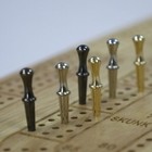 48 Pieces Metal Cribbage Board Pegs  Cribbage Board Pins Fit 1 8 Hole - 3 Colors