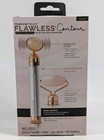 Finishing Touch Flawless Contour Vibrating Facial Roller   Massager Rose Quartz