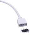 20pcs 4 Pin Led Strip Connector Male To Male Adapter Plug For Smd 5050 3528 2   