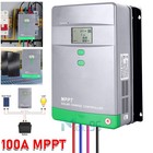 30a 50a 60a 100a Mppt Solar Charge Controller 12v 24v 48v Home Battery Charger