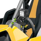 Fits 16-25 Yamaha Yxz1000r Work Led Light Pod A-pillar Pair Mounting Bracket Kit