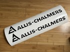 Allis Chalmers Decal 18    Long  set Of 2  Black Stickers Replacement Tractor