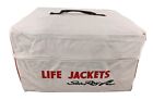 Sea Ray Life Jacket Storage Bag Preserver Vest Boat Marine White Heavy Duty