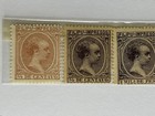 8 Philippines 1886-96 Set Of Stamps Used   Unused
