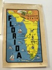 4 Vintage 1960 s Florida Water Transfer Decals Car Luggage Stickers Souvenir
