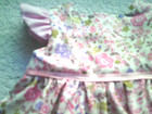 Fits American Girl 18  Doll Clothes-pink Flower Print On White Dress 2