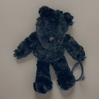 Ryan And Rose Black Bear Pacifier Holder Miniature Stuffed Animal Plush Baby